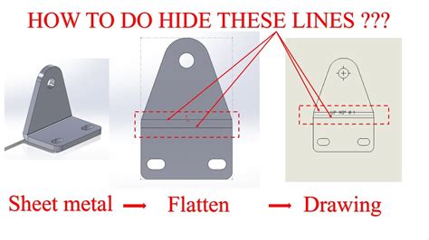 how to flatten sheet metal in solidworks|how to flatten sheet metal.